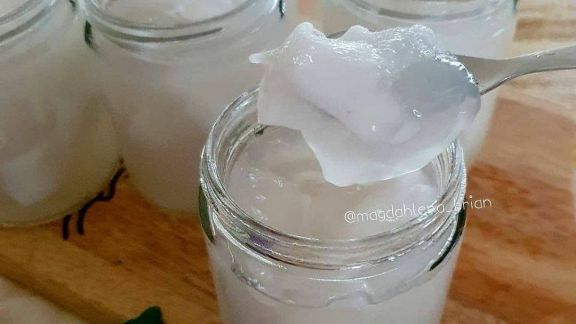 Trik Bikin Puding Silky Kelapa Muda, Seger Banget Dijamin Bisa Dinginkan Hari yang Panas