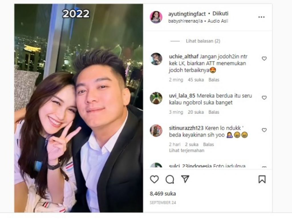 Bukan Sahrul Gunawan, Ayu Ting Ting Justru Didoakan Berjodoh Dengan ...