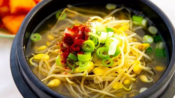 Resep Sup Tauge Ala Korea, Kuahnya Hangat, Cocok untuk Musim Hujan