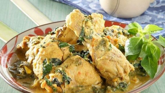 Resep Ayam Kuah Masak Kemangi, Aromanya Menggoda, Menggugah Selera