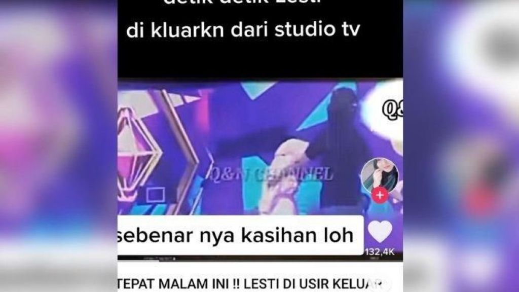 Detik-detik Lesti Kejora Diseret Keluar saat Nyanyi di Panggung, Diusir dari Acara TV di Tengah Ramai Seruan Boikot