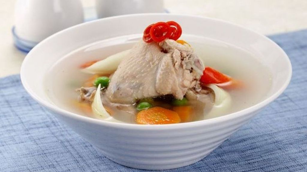 Resep Sup Ayam Jahe, Menghangatkan Badan, Rekomen di Musim Hujan