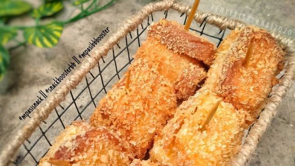Trik Bikin Tawar Goreng Sosis Keju Super Krenyes, Cocok Saus Tomat Tambah Yummy!