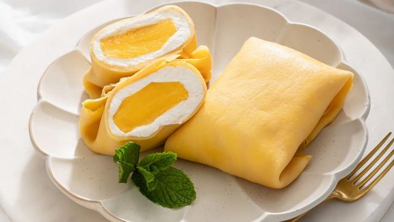 Resep Mango Pancake, Manisnya Lumer Dimulut, Sajikan Dingin Lebih Nikmat!