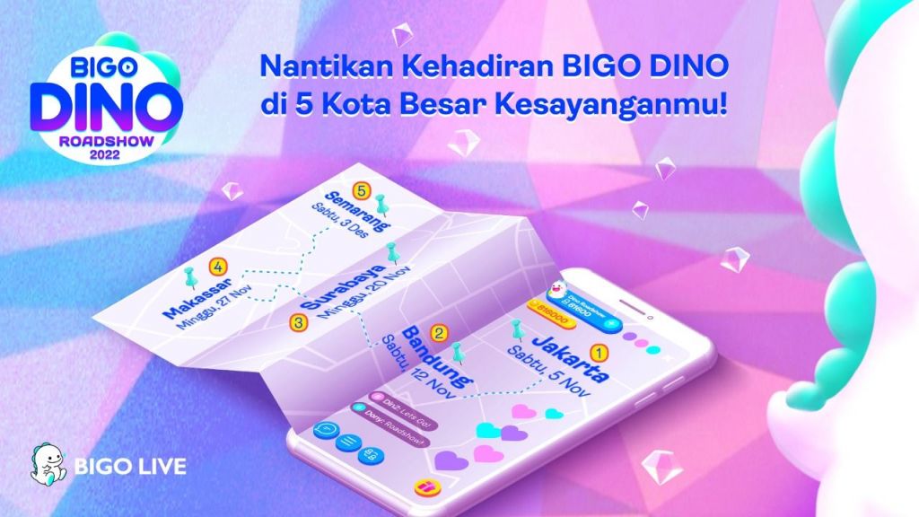 BIGO Giant Dino World Tour Bakal Hadir di Indonesia, Intip Jadwal Turnya di 5 Kota Besar Kesayanganmu, Cek di Sini Beauty!