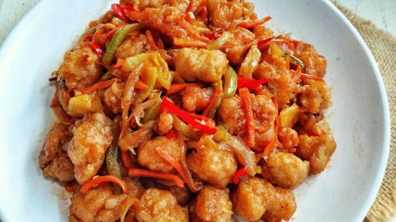Resep Fillet Ayam Saus Tomat, Gak Pedes, Cocok untuk Lauk Makan Si Kecil