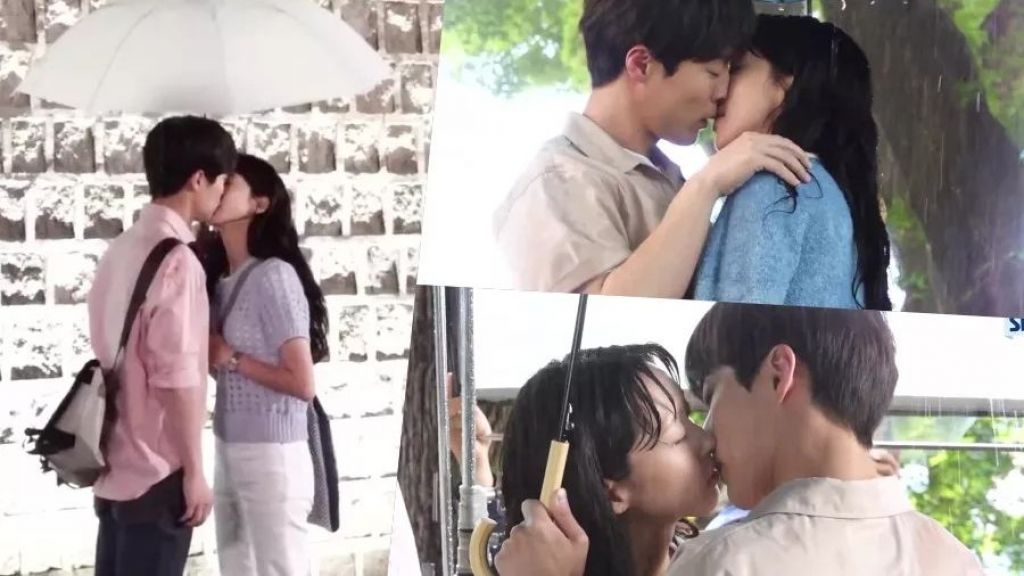 Bae In Hyuk Dan Han Ji Hyun Lakukan Posisi Sempurna Untuk Adegan Ciumannya Di Drama Korea “cheer Up” 3824