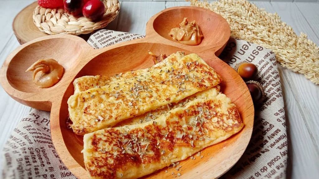 Cara Bikin Snack Roti Panggang Telur Susu Super Uenak, Cocok untuk Si Kecil yang Doyan Nyemil