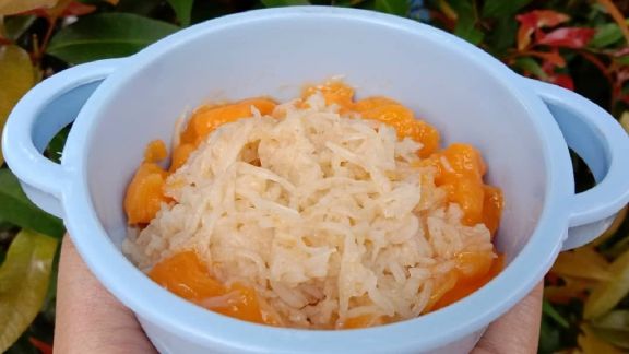 Trik Bikin Puding Serut Susu Formula Tinggi Kalori, Dijamin Berat Badan Si Kecil Jadi Ideal