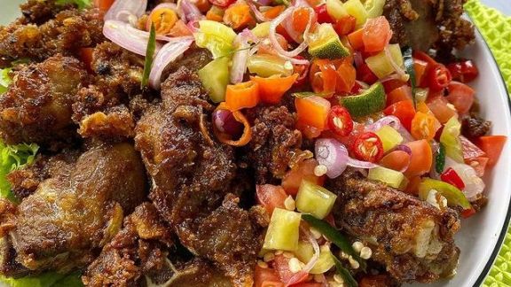 Resep Iga Goreng Sambal Dabu Dabu, Lezatnya Bikin Nambah Nasi