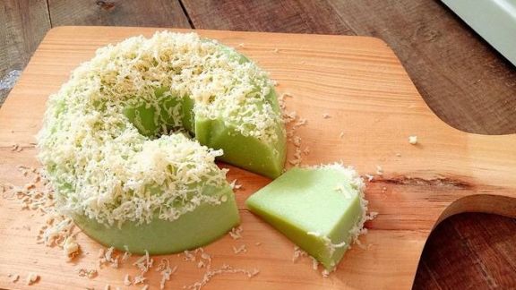 Resep Pandan Cheese, Lembut, Manis, Bikin Ketagihan