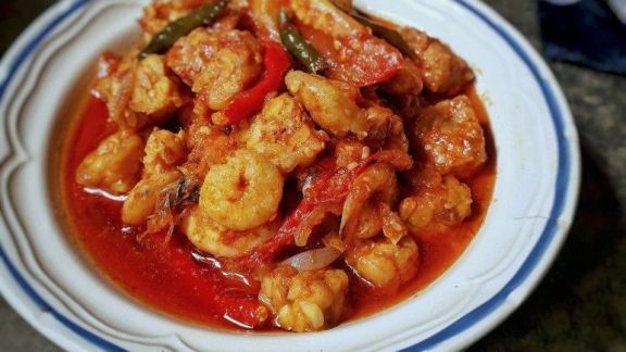 Resep Tumis Udang Tempe, Sederhana, Enak, Gampang Buatnya