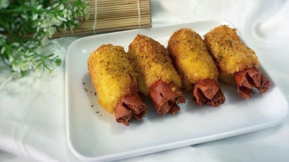 Cara Bikin Sosis Kentang Goreng Solusi GTM, Camilan Padat yang Bikin Kenyang Tahan Lama