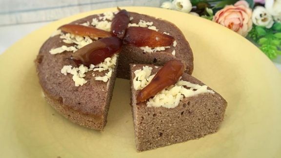 Resep Brownies Kukus Kurma Ubi Ungu, Legit, Manisnya Gak Bikin Sugar Rush