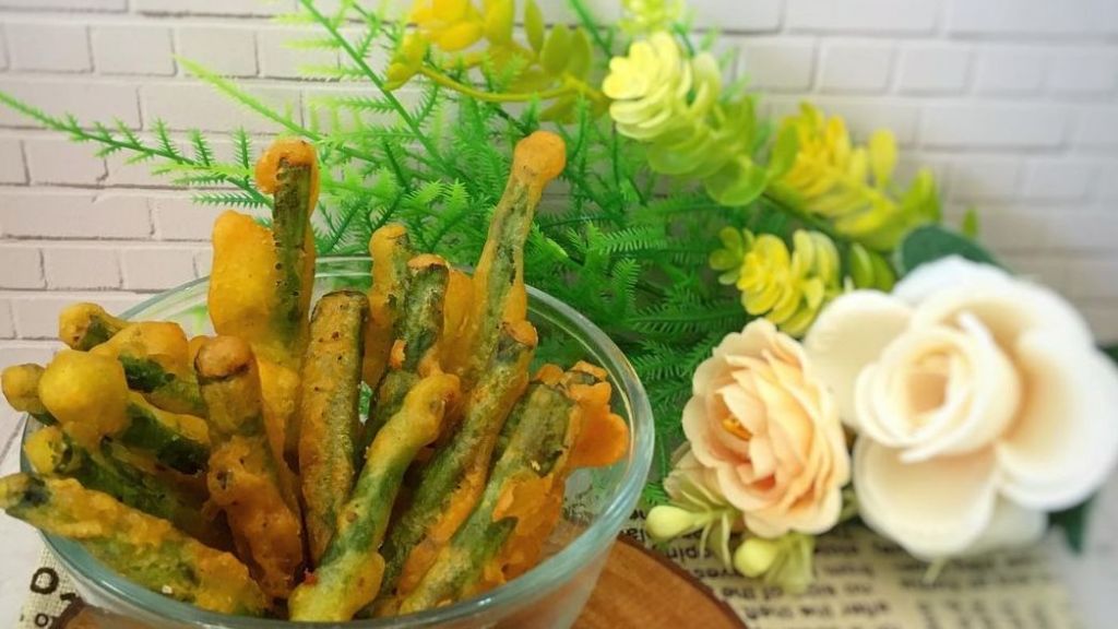 Trik Bikin Kacang Panjang Krispi,  Camilan Sehat dan Bergizi, Teksturnya Kriuk Kriuk
