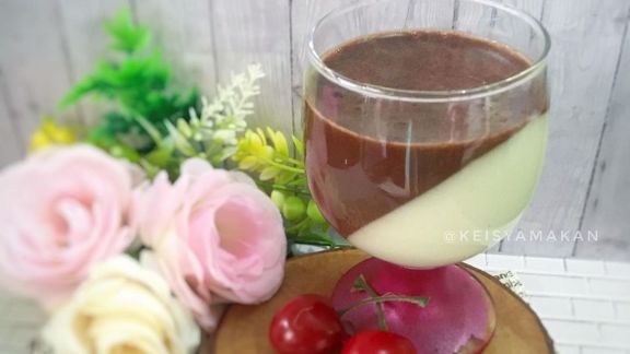 Cara Bikin Vanilla Choco Pudding, Lembut, Cocok untuk Camilan Anak yang Sedang Tumgi
