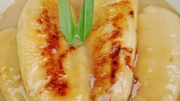 Resep Pisang Bakar Kuah Kinca, Manis, Enak Buat Nyemil Sore