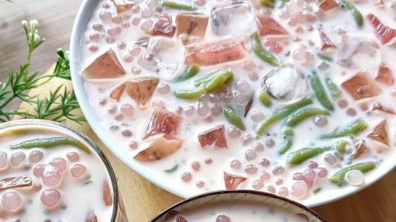 Resep Es Jelly Mutiara, Manis, Segar, Bikin Nagih