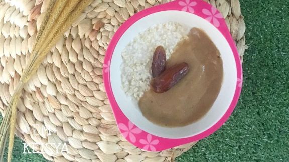 Trik Bikin Oatmeal Saus Kurma, Manis, Bikin Kenyang, Cocok untuk Sarapan Anak GTM