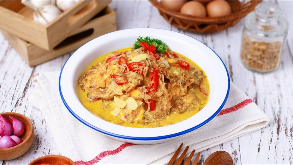 Resep Opor Telur Ceplok untuk Sahur, Buatnya Simpel, Rasanya Bikin Nafsu Makan Nambah, Puasa Auto Bersemangat