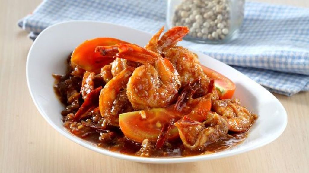 Resep Udang Goreng Kecap, Sederhana, Nikmatnya Bikin Nambah Nasi