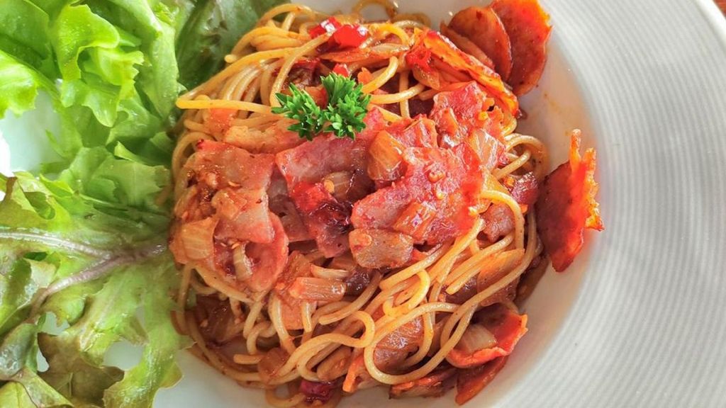 Resep Spaghetti Saus Topokki, Lezatnya Bikin Ketagihan
