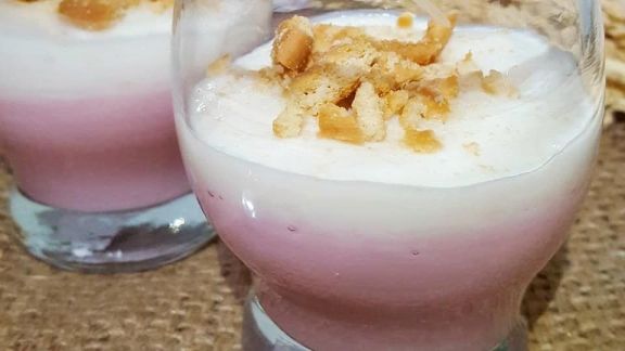 Trik Bikin Puding Stroberi Vla Santan Tinggi Kalori, Dijamin Bisa Booster Berat Badan  Anak