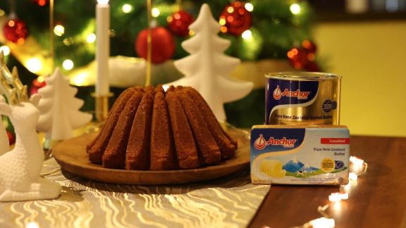 Inspirasi Kue Natal, Resep Butter Cake yang Lembut, Harum dan Mudah di Buat ala Chef Devina
