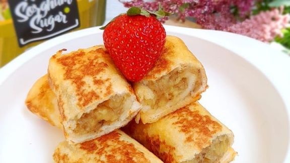 Trik Bikin Roti Gulung Pisang ala Rumahan, Enak, Sehat, dan Pastinya Higienis