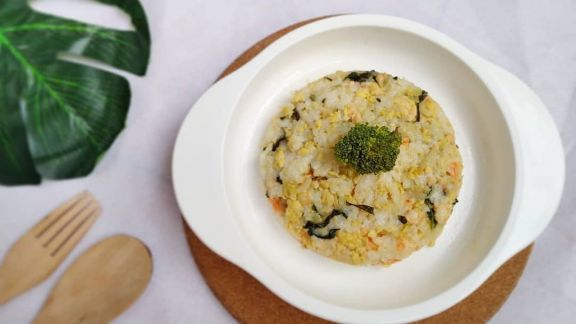 Dijamin Bikin BB Anak Jadi Ideal, Catat Resep Nasi Tim Santan Udang Tinggi Kalori, Wajib Disajikan Ketika Sarapan!