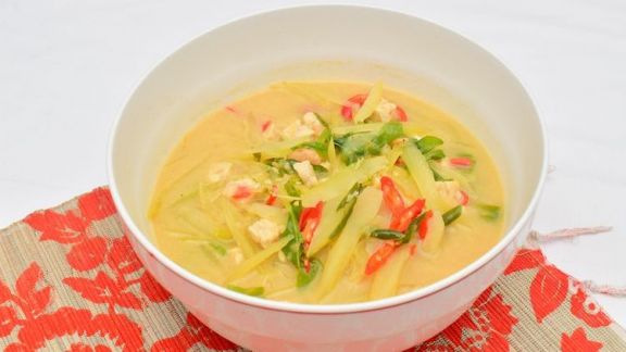Resep Lodeh Pepaya, Tambah Pete Lezatnya Makin Berasa