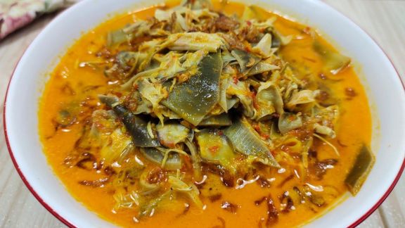 Resep Gulai Jantung Pisang, Enak, Pedas, Gurih, Bikin Kalap Makan!