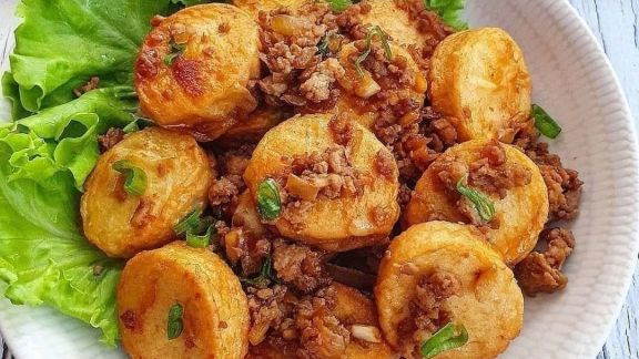 Resep Tofu Daging Cincang, Sederhana, Bumbunya Enak