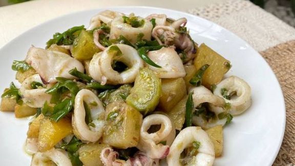 Resep Cumi Kentang Balado Ijo yang Lezat, Bikin Kalap Makan!
