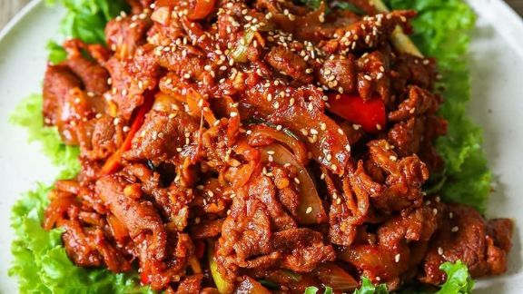Resep Babi Saus Gochujang,  Bumbunya Meresap, Bikin Ketagihan