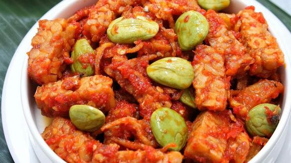 Resep Tempe Teri Pete, Awur-awur dengan Nasi Anget Nikmat Banget