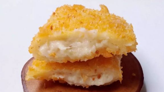 Resep Roti Tawar Goreng Durian, Luarnya Krispi, Isiannya Lumer Banget