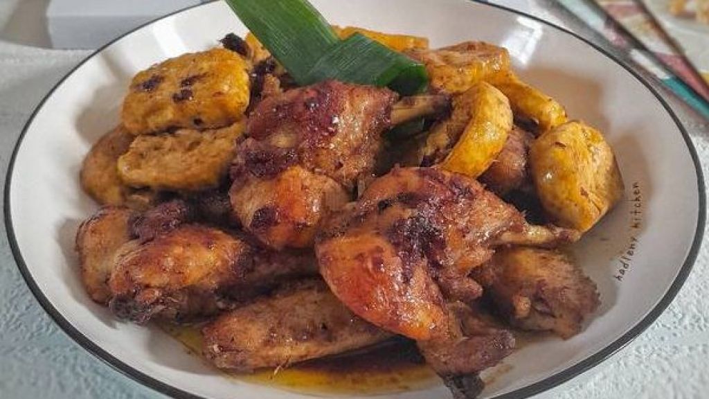 Resep Ayam Tahu Bumbu Oriental, Wanginya Harum, Bikin Perut Keroncongan