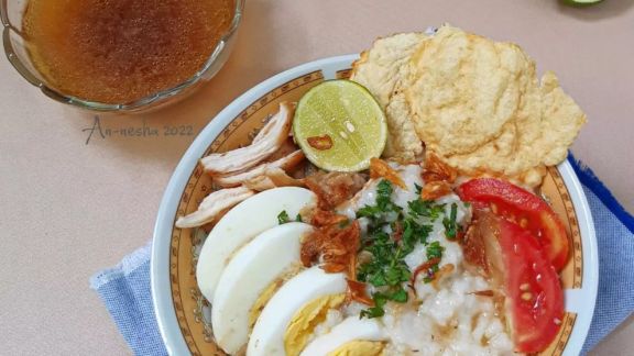 Cara Bikin MPASI Bubur Ayam Samarinda, Lembut, Gurih, Enak Banget!