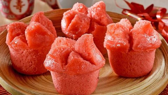 Cocok Disuguhkan untuk Tamu saat Imlek, Yuk Simak Cara Bikin Kue Mangkok anti Gagal, Dijim Merekah Anti Gagal!