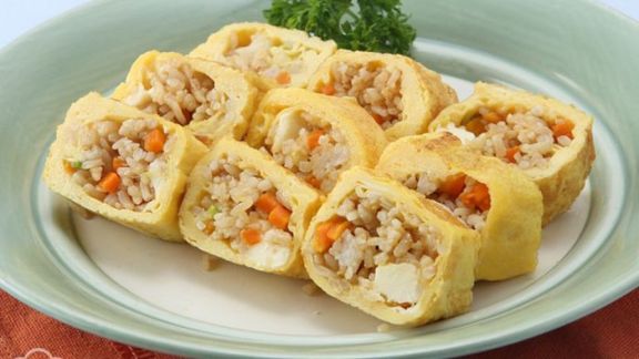 Resep Nasi Goreng Gulung, Inspirasi Mudah untuk Bekal Anak Sekolah