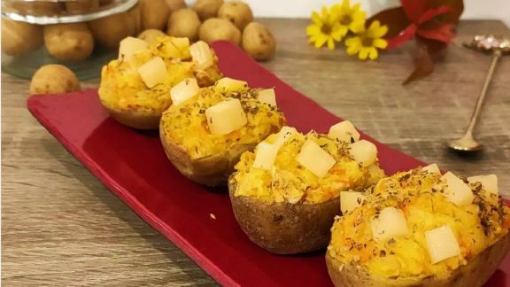Cara Bikin Kentang Panggang Ayam, Lembut Banget, Cocok untuk Anak Umur Setahun!