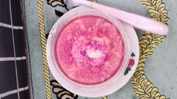 Cara Bikin Puding Naga Pisang untuk Bayi 6 Bulan, Dijamin Lembut dan Enak Banget!