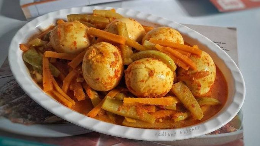 Resep Acar Merah Telur, Menu Lauk yang Disukai Keluarga, Yuk Masak!