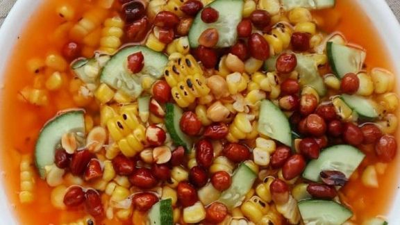 Resep Asinan Jagung Bakar, Segar, Nikmat Disantap saat Dingin