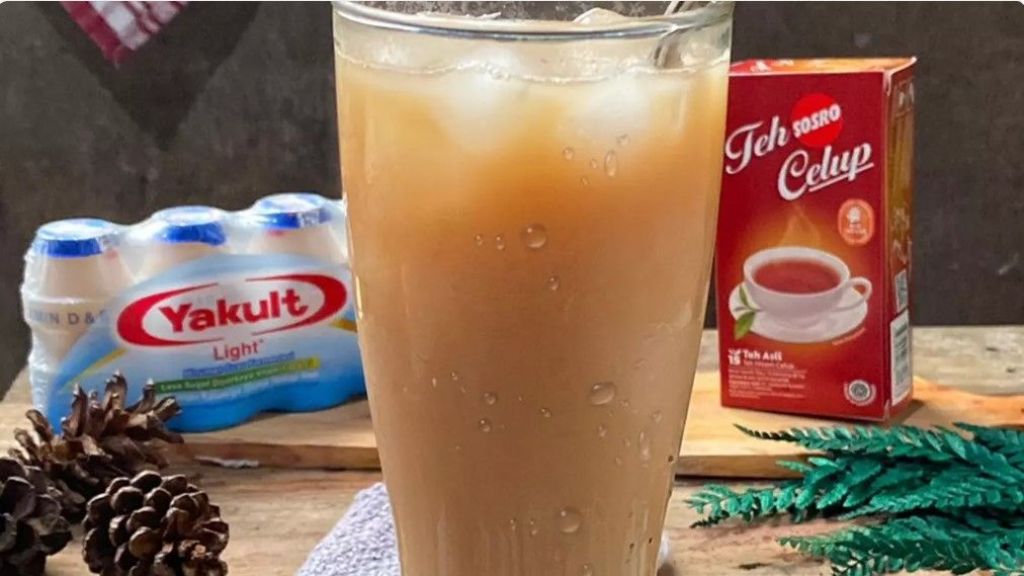 Trik Bikin Ice Tea Honey Yakult Super Segar, Cocok untuk Hari yang Panas