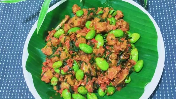 Resep Ikan Asin Pete Tempe Sambal Lokio, Super Nikmat, , Awas Bikin Gagal Diet!