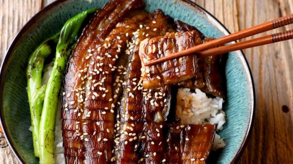 Resep Vegan Unagi Don, Simpel, Enak untuk Kamu yang Vegatarian