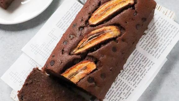 Resep Cake Pisang Coklat, Lembut, Manis, Cuma Pakai Satu Telur1