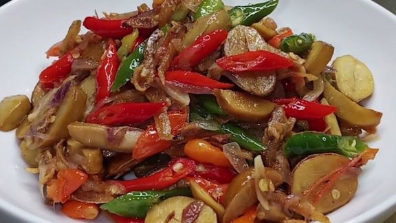 Resep Tumis Jengkol Teri, Nikmatnya Bikin Nambah Nasi!